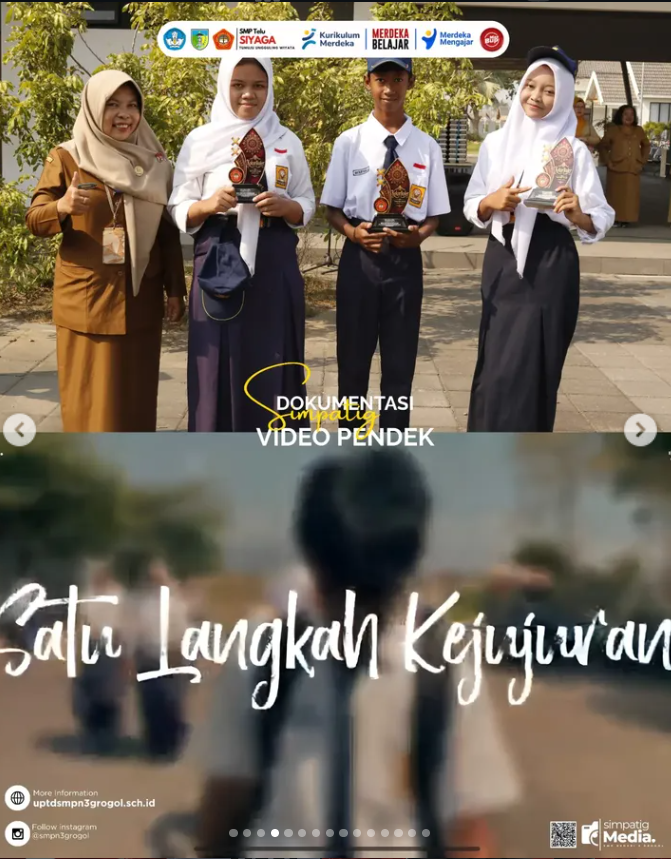 Keseruan Lomba dan Kolaborasi Siswa