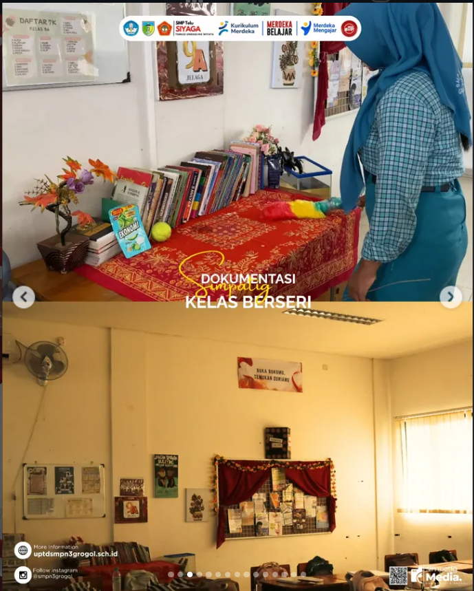 Kegiatan Kelas Berseri dan Kepedulian Lingkungan