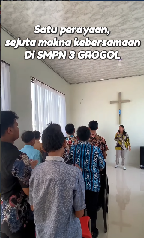 Satu Sekolah, Beragam Keyakinan: Wujud Moderasi Beragama di SMP Negeri 3 Grogol