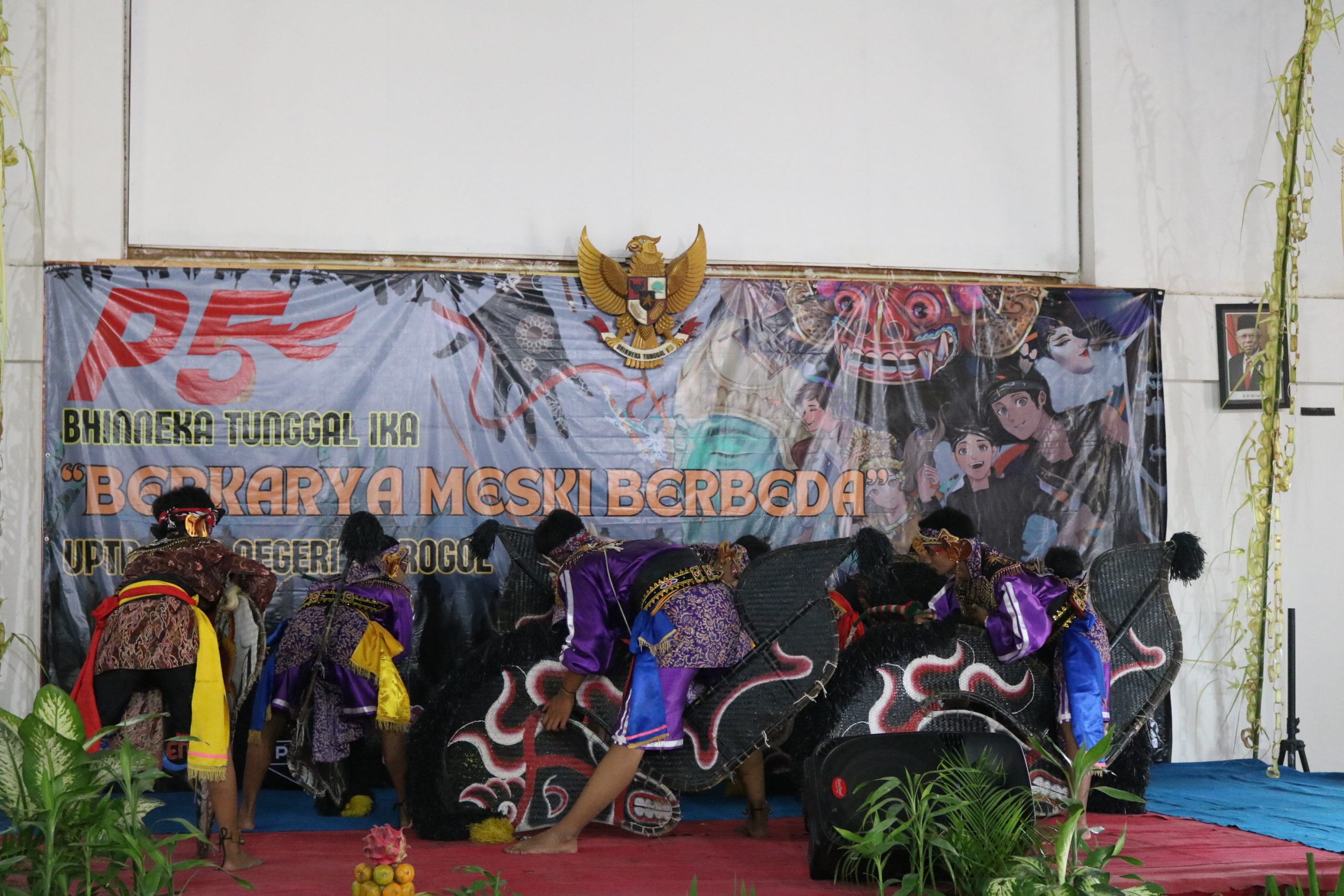 Selebrasi P5 dengan Tema “ BHINNEKA TUNGGAL IKA”