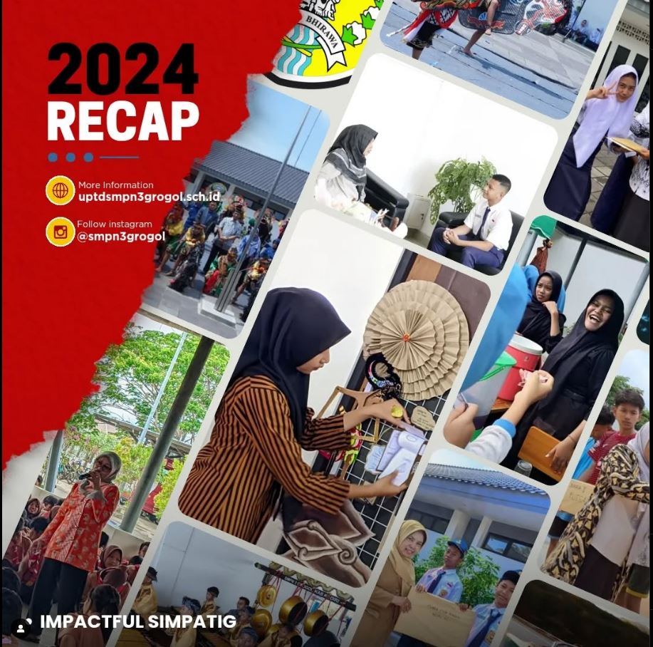 RECAP 2024 : Refleksi dan Harapan SMP Negeri 3 Grogol