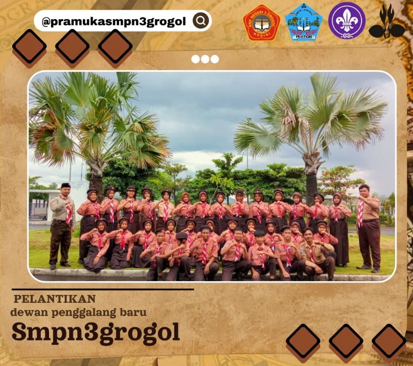Selamat Datang Pemimpin Masa Depan: Pelantikan Dewan Penggalang Baru SMPN 3 Grogol