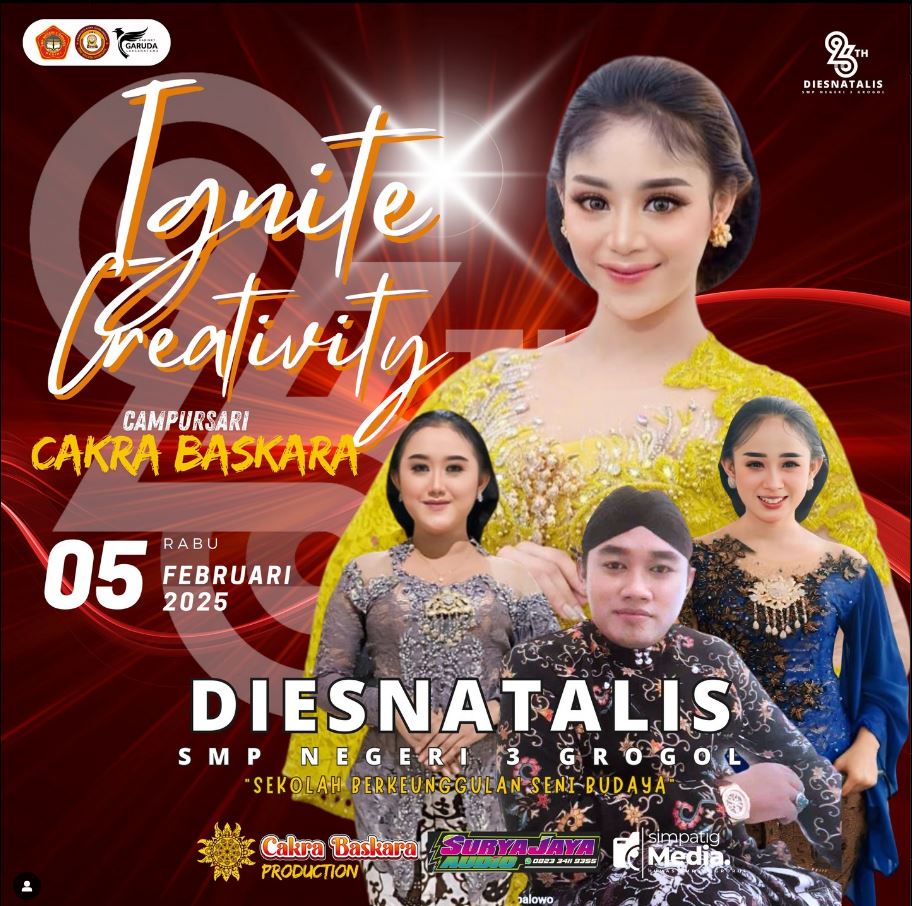 Ignite Creativity: Selebrasi 26 Tahun SMPN 3 Grogol