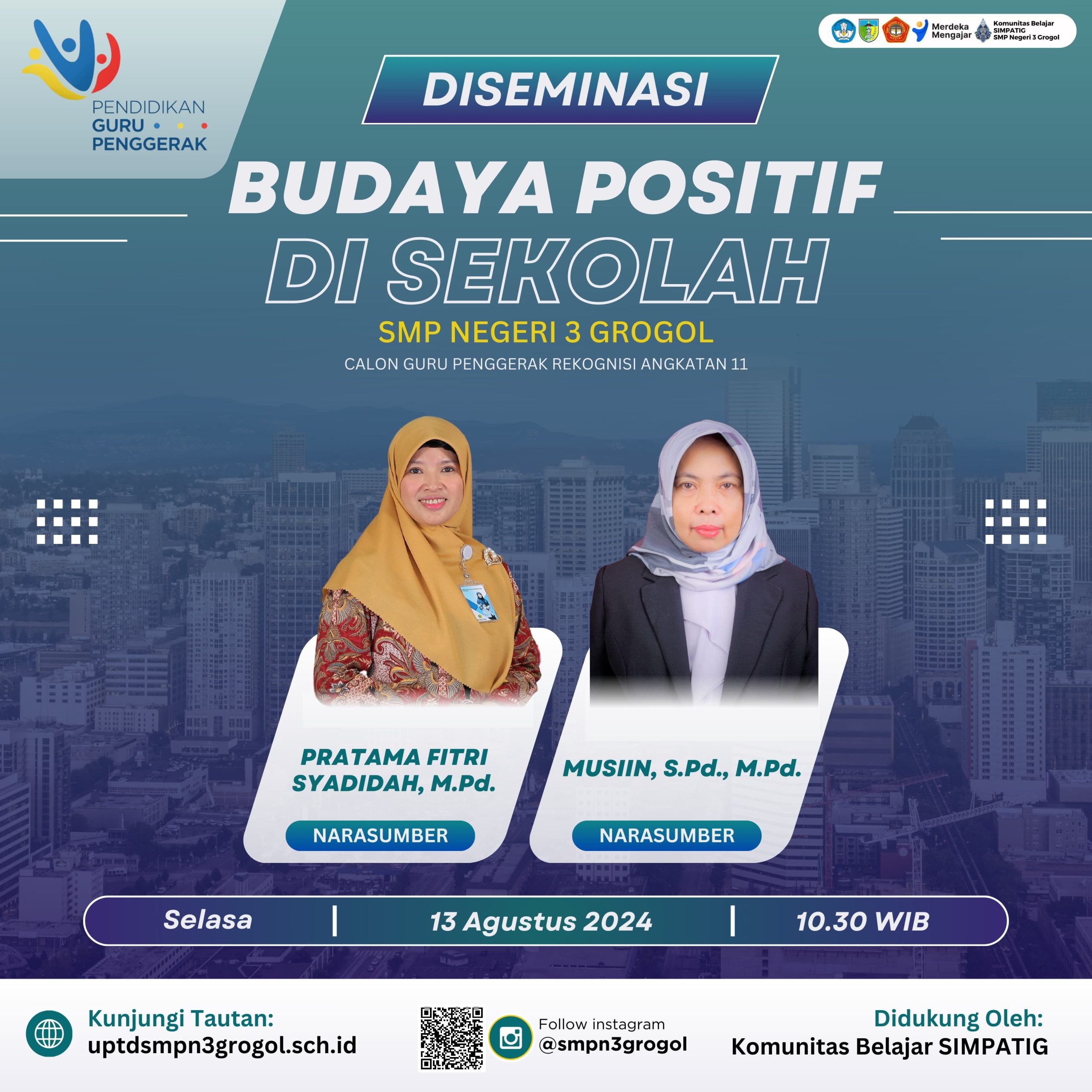 Peran Calon Guru Penggerak dalam Meningkatkan Pemahaman Disiplin Positif Melalui Kegiatan Kombel