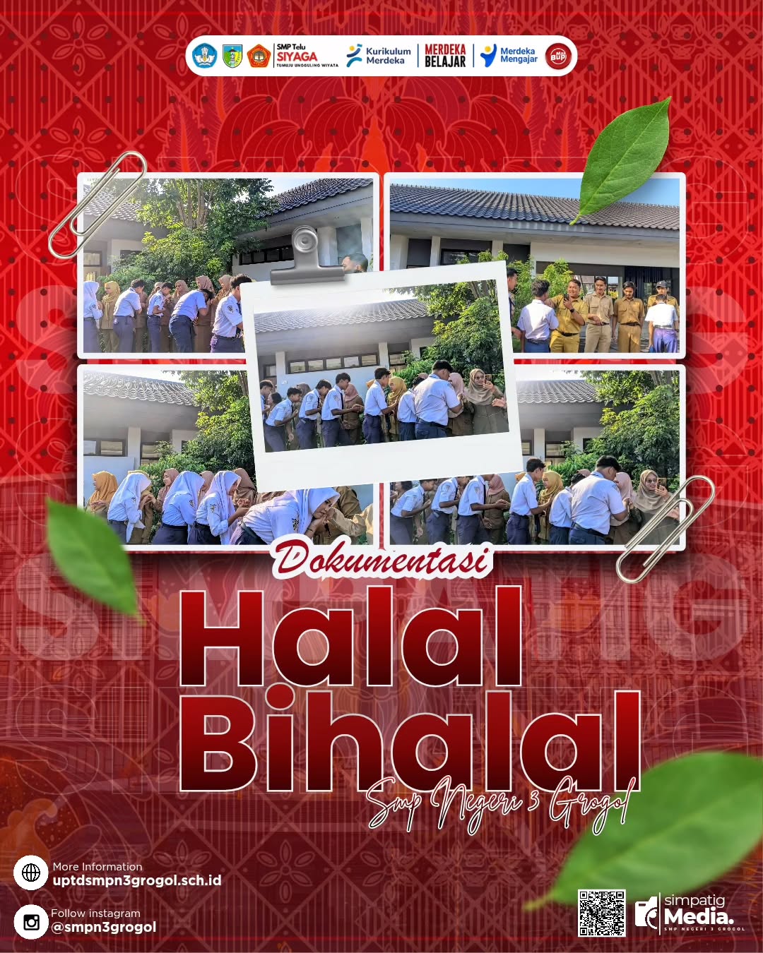 MENGUATKAN SILATURAHMI, MENYUCIKAN HATI