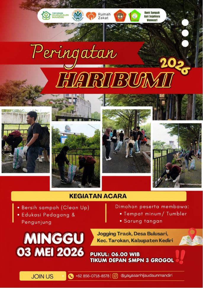 Menjaga Bumi, Menumbuhkan Kepedulian: Peringatan Hari Bumi 2026