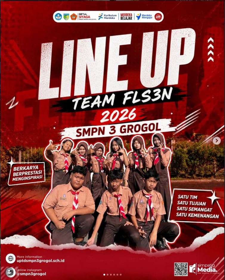 Line Up FLS3N 2026 SMP Negeri 3 Grogol
